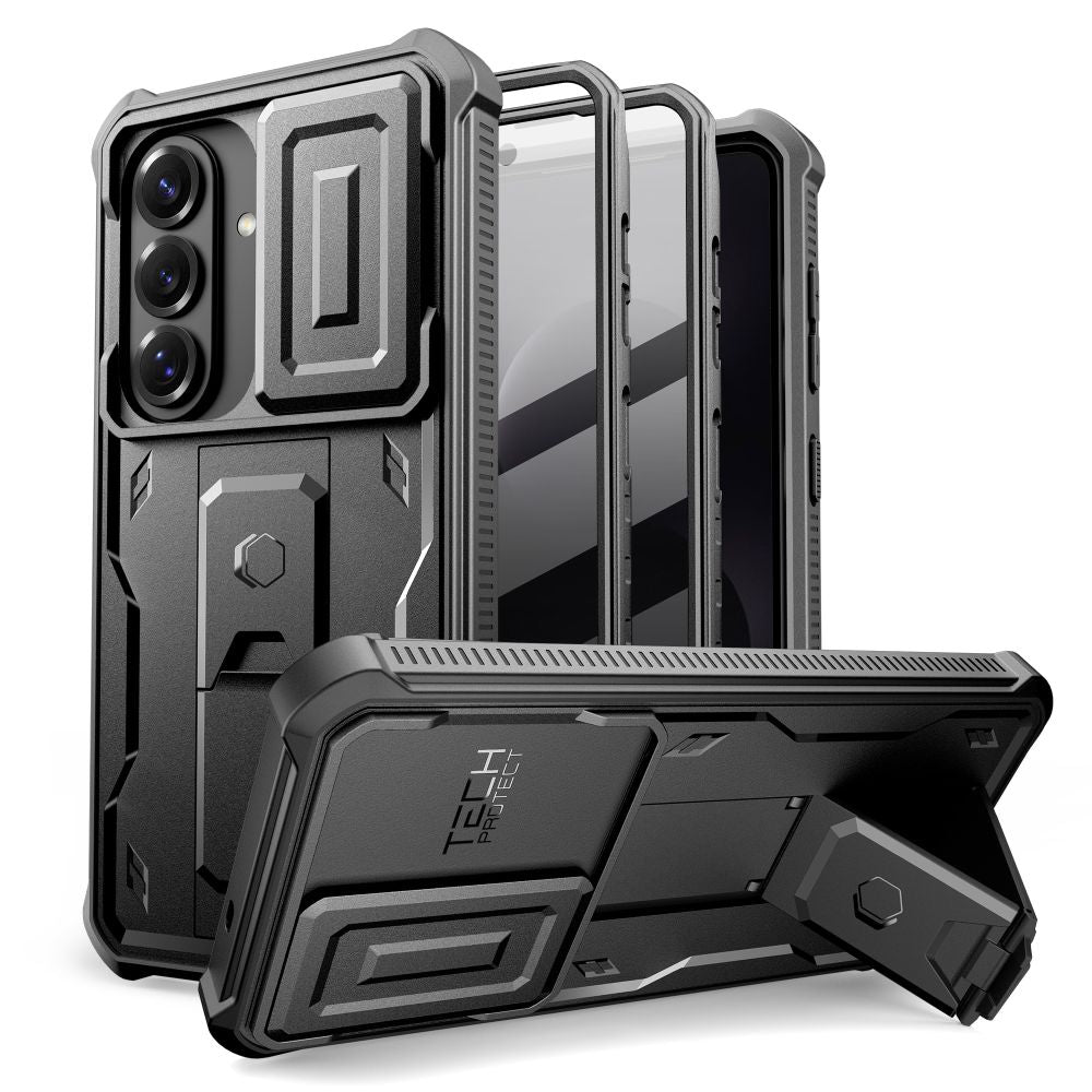 Tech-Protect Kevlar Cam+ Case for Samsung Galaxy S26 - Black_0