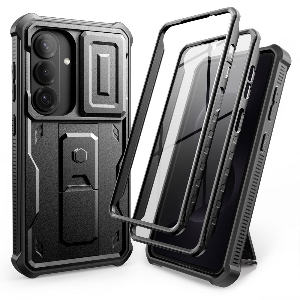 Tech-Protect Kevlar Cam+ Case for Samsung Galaxy S26 - Black_1