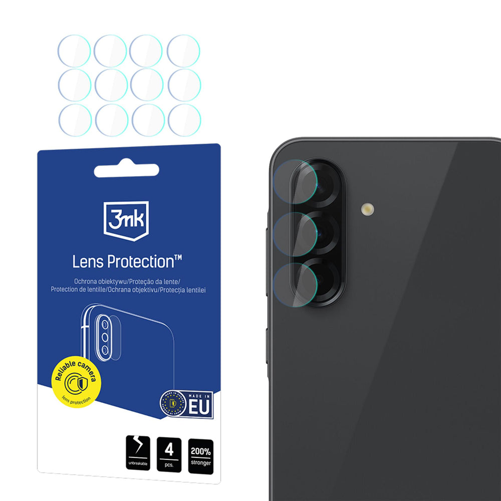 3mk Lens Protection Hybrid Camera Lens Glass for Samsung Galaxy A37 / A57_0