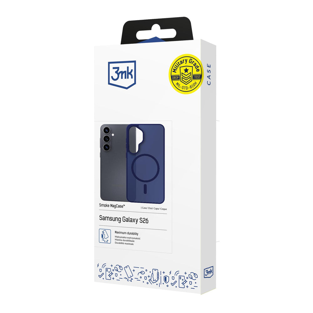 Etui 3mk Smoke MagCase na Samsung Galaxy S26 - granatowe_1