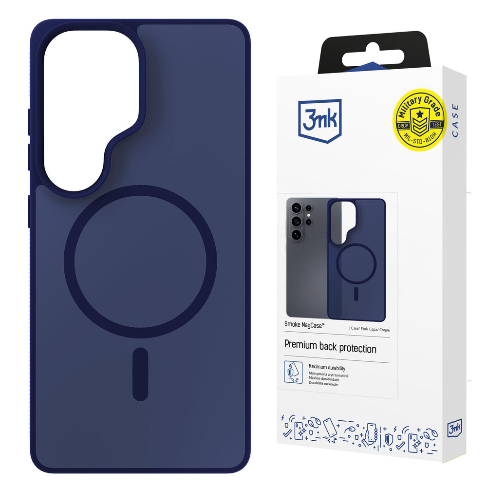 Samsung Galaxy S26 Ultra - 3mk Smoke MagCase Blue_0