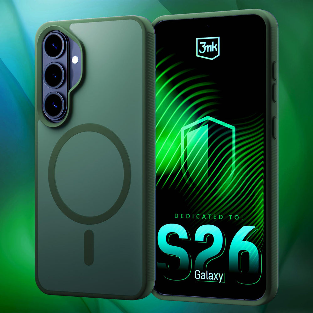 Etui 3mk Smoke MagCase na Samsung Galaxy S26+ - zielone_13