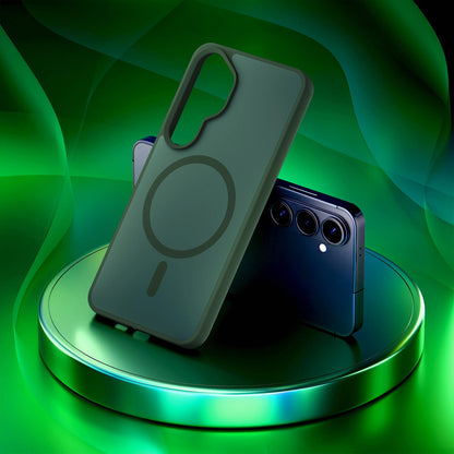 Etui 3mk Smoke MagCase na Samsung Galaxy S26+ - zielone_1