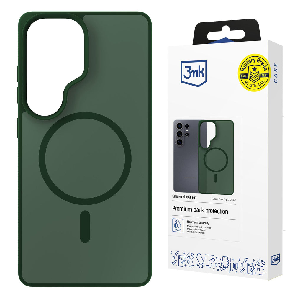 Etui 3mk Smoke MagCase na Samsung Galaxy S26 Ultra - zielone_0