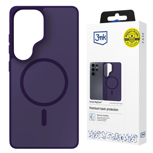 Etui 3mk Smoke MagCase na Samsung Galaxy S26 Ultra - fioletowe_0
