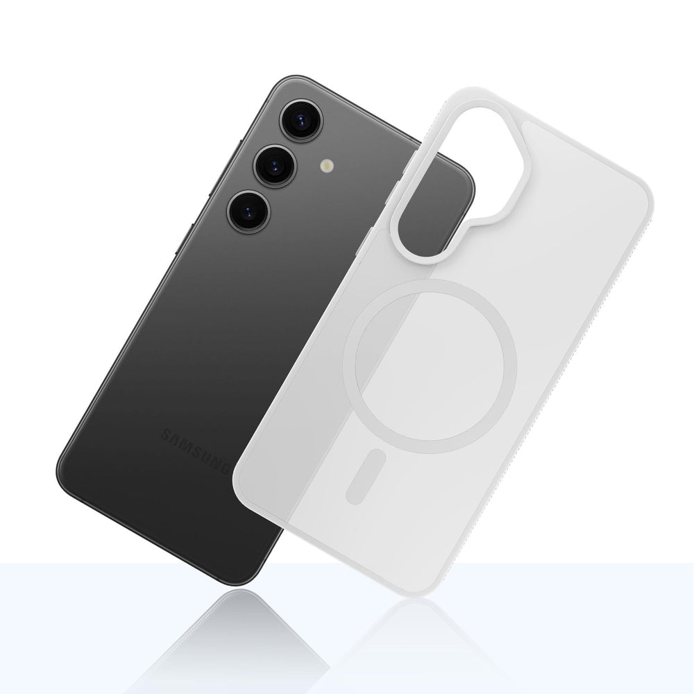3mk Smoke MagCase for Samsung Galaxy S25 - white-transparent_11