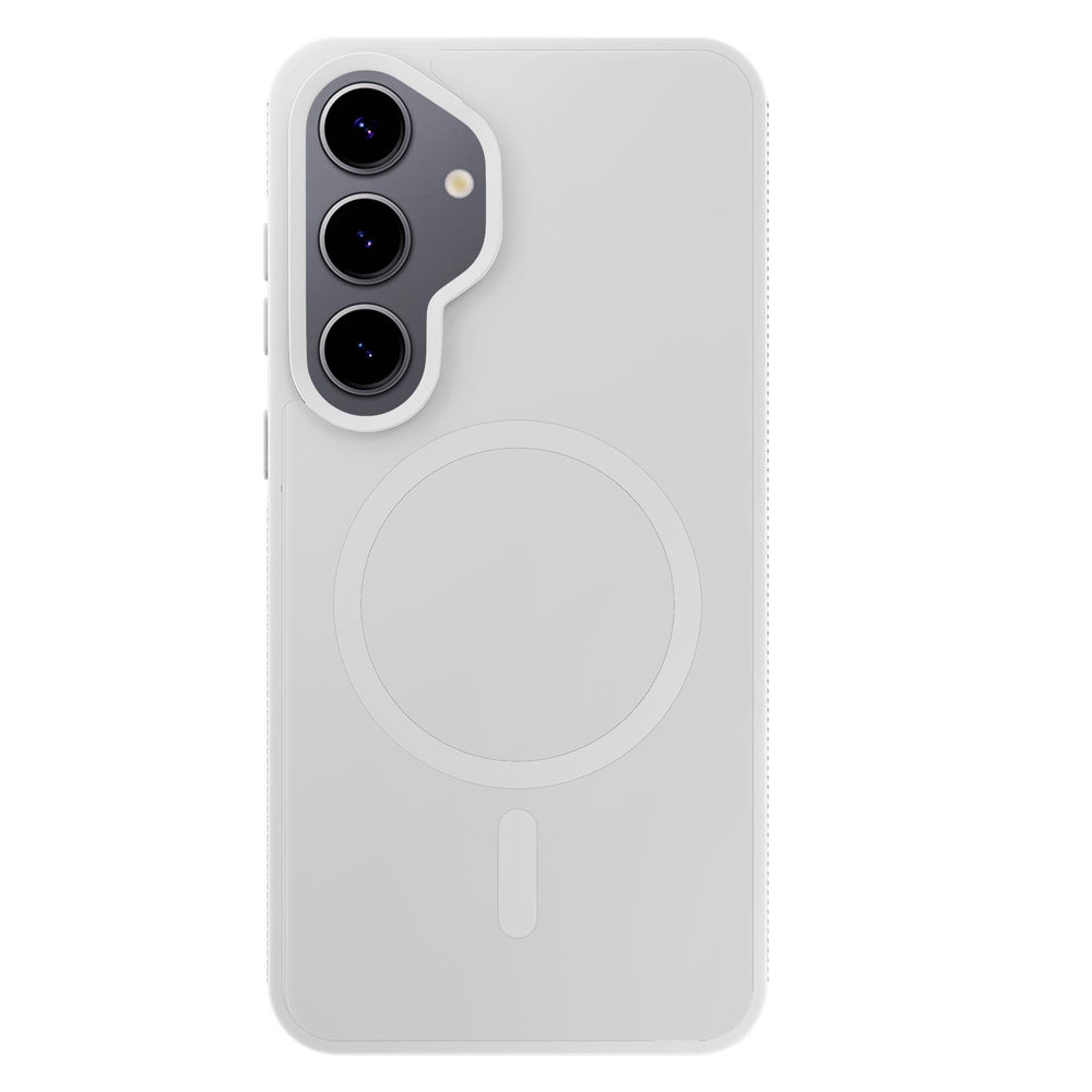 3mk Smoke MagCase for Samsung Galaxy S25 - white-transparent_1