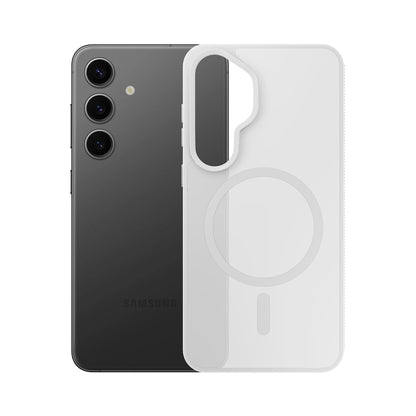 3mk Smoke MagCase for Samsung Galaxy S25 - white-transparent_8