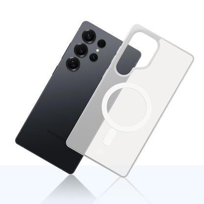 3mk Smoke MagCase for Samsung Galaxy S25 Ultra - White-Translucent_12