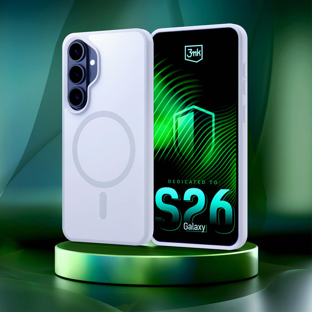 Etui 3mk Smoke MagCase na Samsung Galaxy S26+ - białe_9