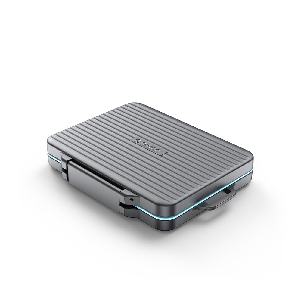 Orico PHCD Case for Memory Cards and Data Media Black 2.5" SSD 2.5" HDD M.2 SSD SD Micro SD CompactFlash Card Readers - Black_1