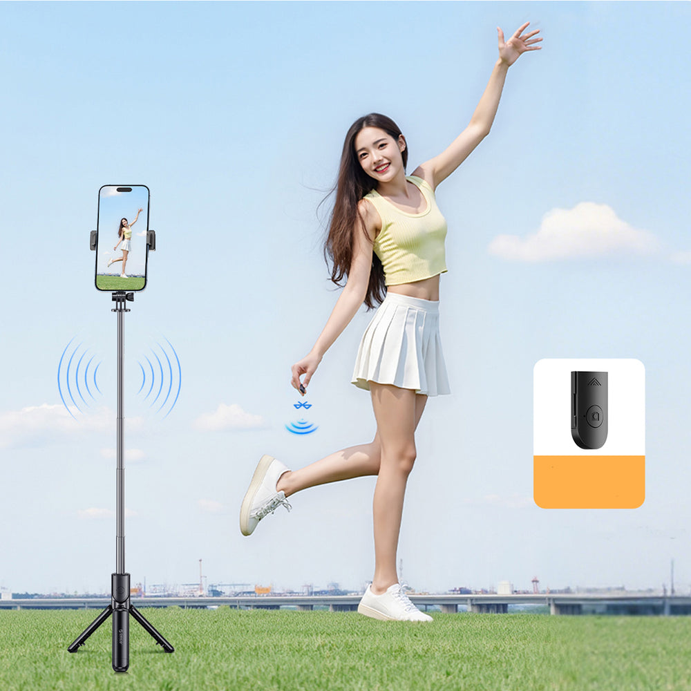 Selfie stick Orico SPV68 mini tripod Bluetooth 360 degree rotation 68 cm - black_6
