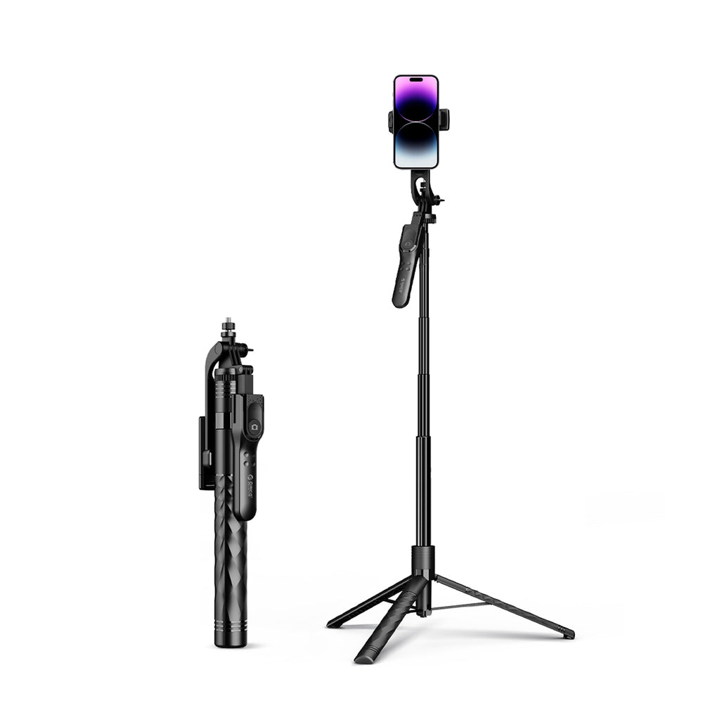 Selfie stick Orico SPM175 tripod 1/4" for phone camera with 360 degree rotation Bluetooth 5.2 - black_0