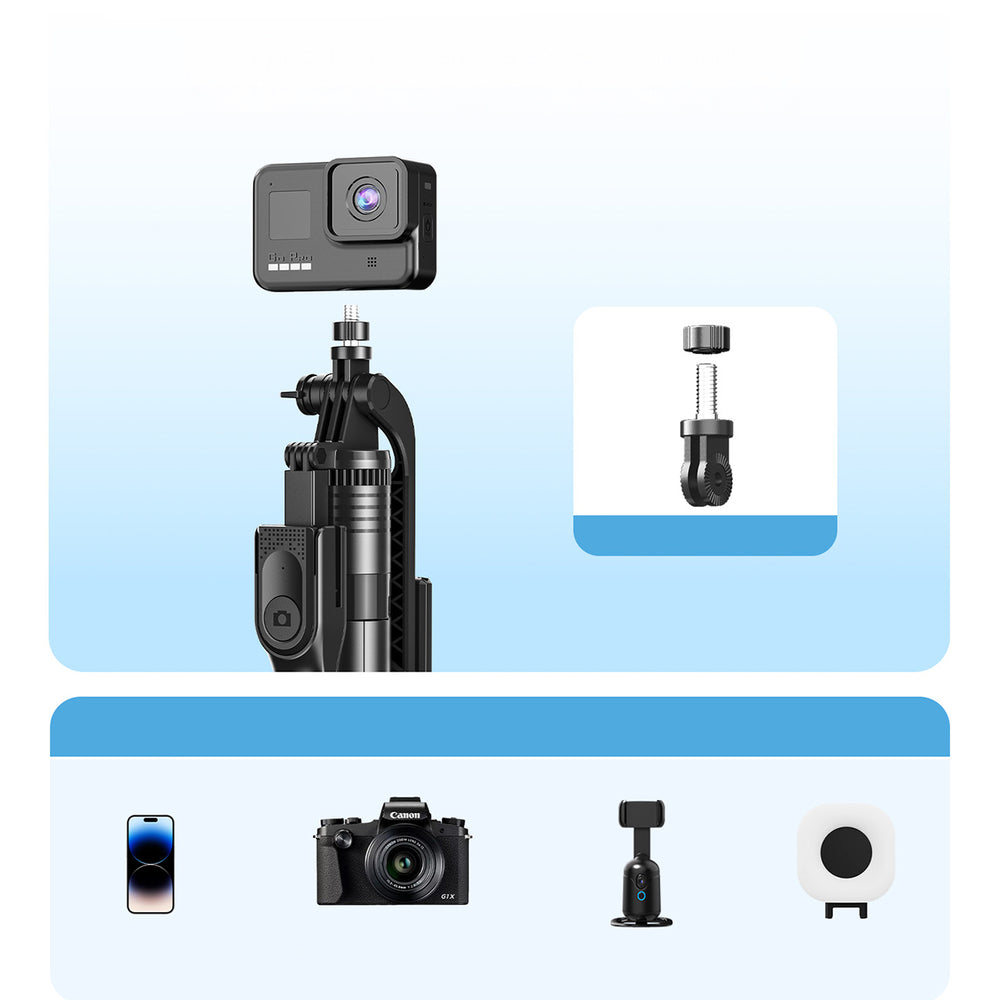 Selfie stick Orico SPM175 tripod 1/4" for phone camera with 360 degree rotation Bluetooth 5.2 - black_6