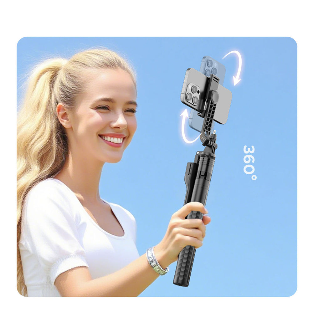 Selfie stick Orico SPM190 tripod 1/4" for phone camera with 360 degree rotation Bluetooth 5.2 - black_11