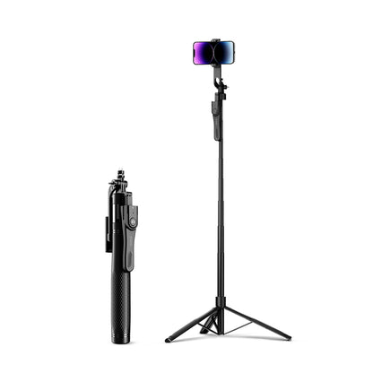 Selfie stick Orico SPM215 tripod 1/4" for phone camera with 360-degree rotation Bluetooth 5.2 - black_0