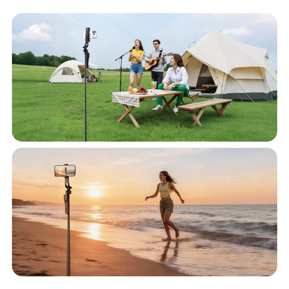 Selfie stick Orico SPM215 tripod 1/4" for phone camera with 360-degree rotation Bluetooth 5.2 - black_8