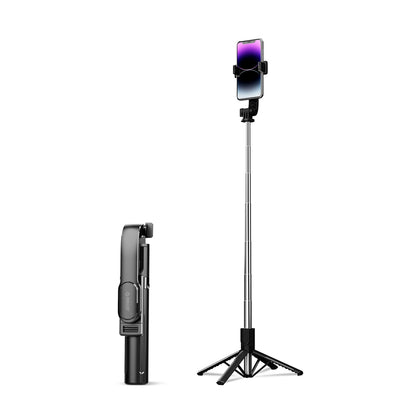 Selfie stick Orico SPN100 1/4" tripod for phone camera with 360 degree rotation Bluetooth 5.2 - black_0