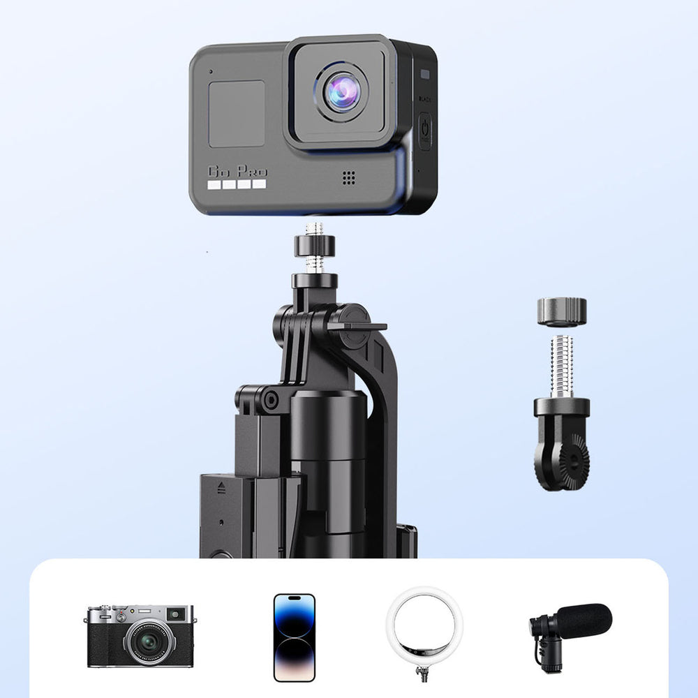 Selfie stick Orico SPN185 1/4" tripod for phone camera with 360 degree rotation Bluetooth 5.2 - black_9