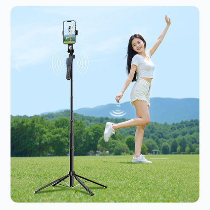 Selfie stick Orico SPN185 1/4" tripod for phone camera with 360 degree rotation Bluetooth 5.2 - black_10