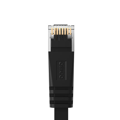 Orico PUG-C6B CAT6 1000Mbps RJ45 Ethernet Network Cable, Flat LAN, 8m - Black_2