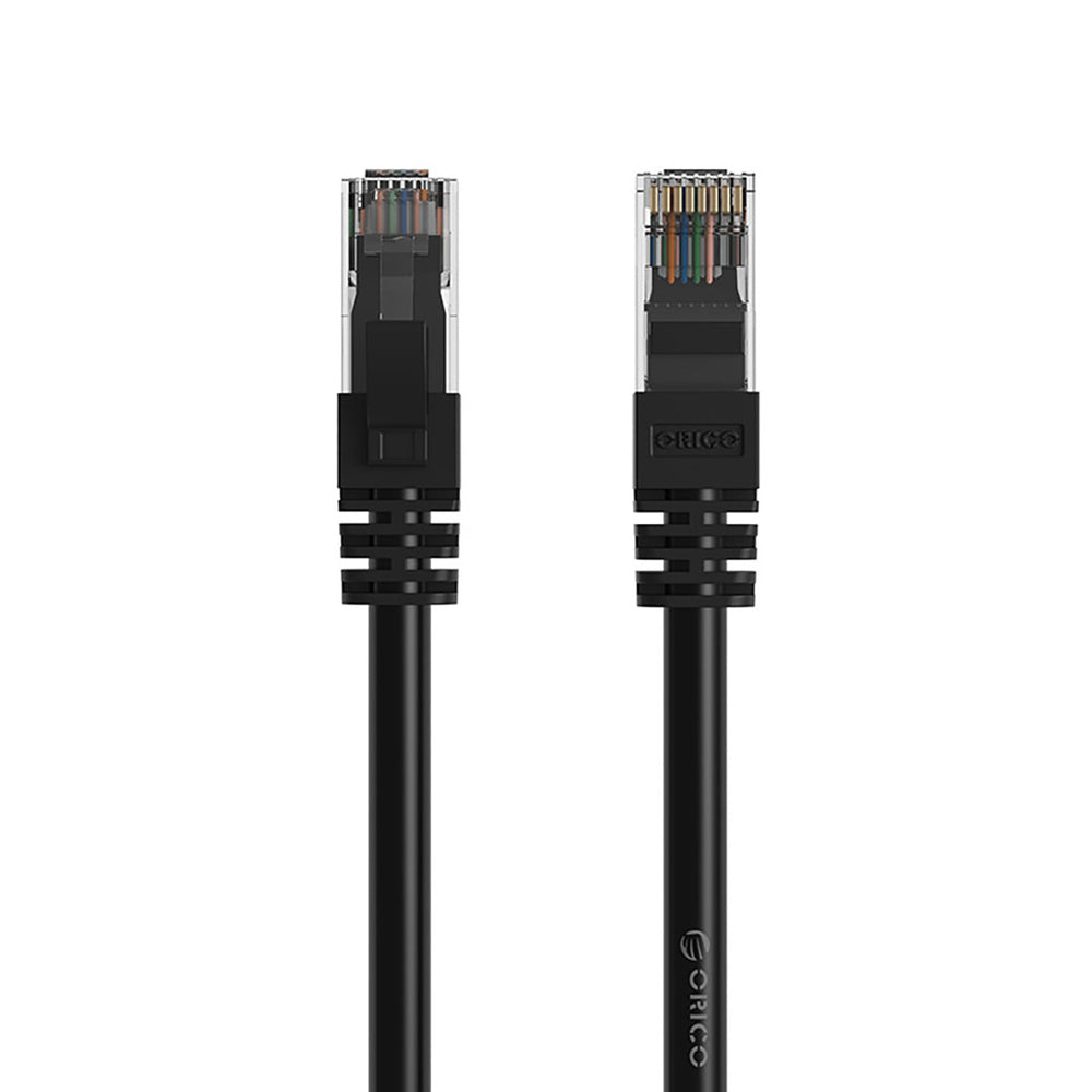 Orico PUG-C6 CAT6 1000Mbps RJ45 Ethernet Network Cable LAN Round 40m - Black_5