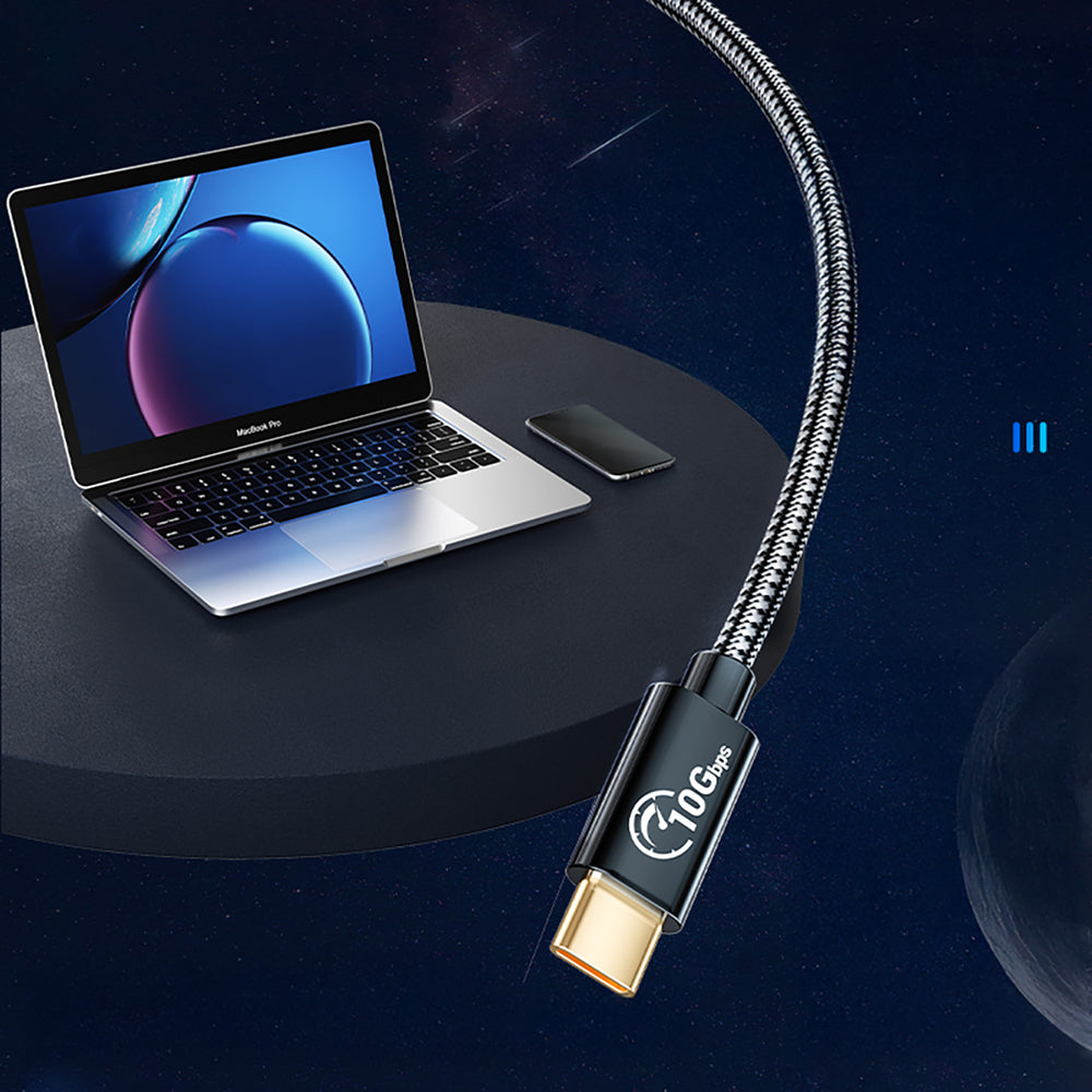 Orico CAF31 USB-C - USB-A 3.1 Gen 2 10Gbps 1m OTG adapter - black_4