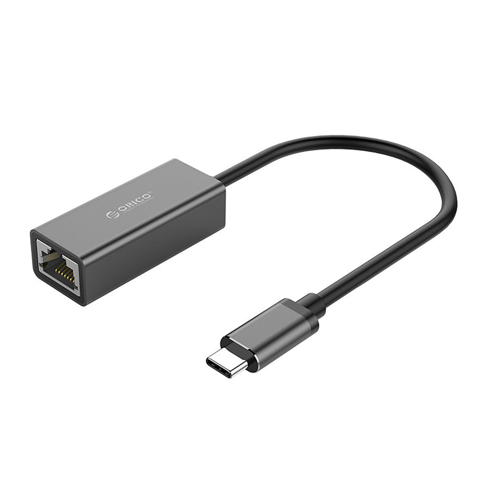 Orico XC-R45-V1 USB-C to RJ45 Gigabit Ethernet 1 Gbps Network Adapter - Black_0