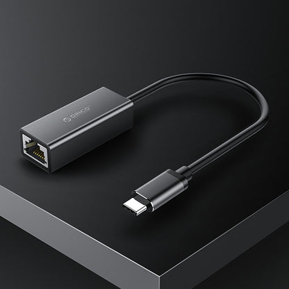 Orico XC-R45-V1 USB-C to RJ45 Gigabit Ethernet 1 Gbps Network Adapter - Black_6