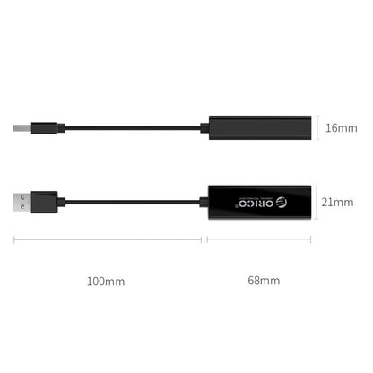 Orico UTJ-U3 1 Gigabit USB-A 3.0 External Network Card - Black_2
