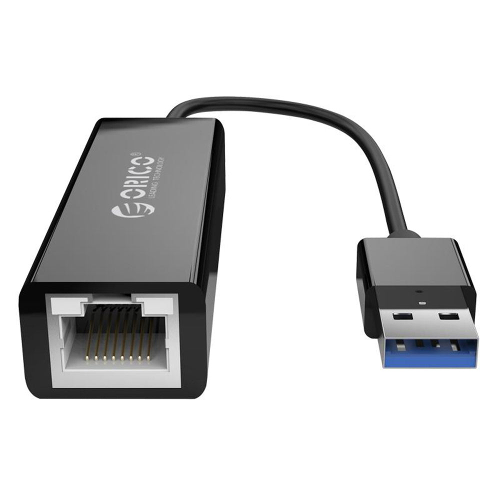 Orico UTJ-U3 1 Gigabit USB-A 3.0 External Network Card - Black_4