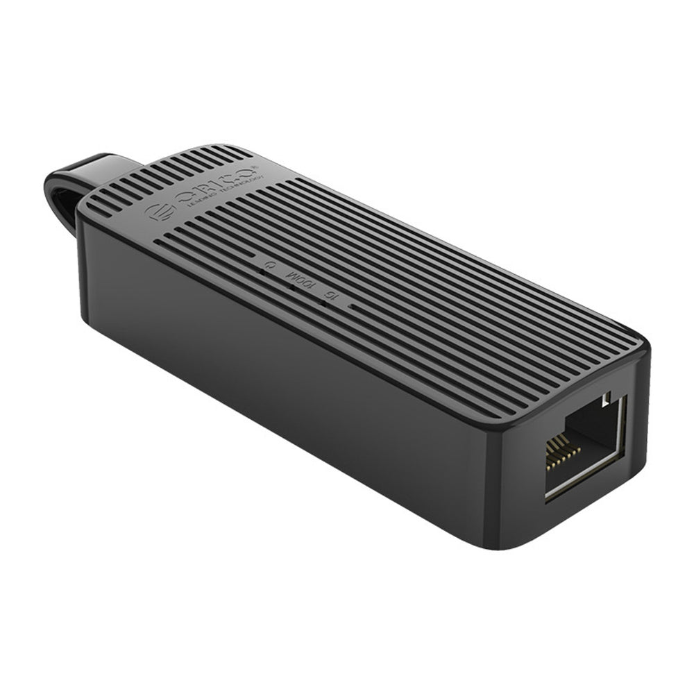 Orico UTK-U3 USB-A 3.0 to RJ45 Gigabit Ethernet 1 Gbps Network Adapter - Black_0