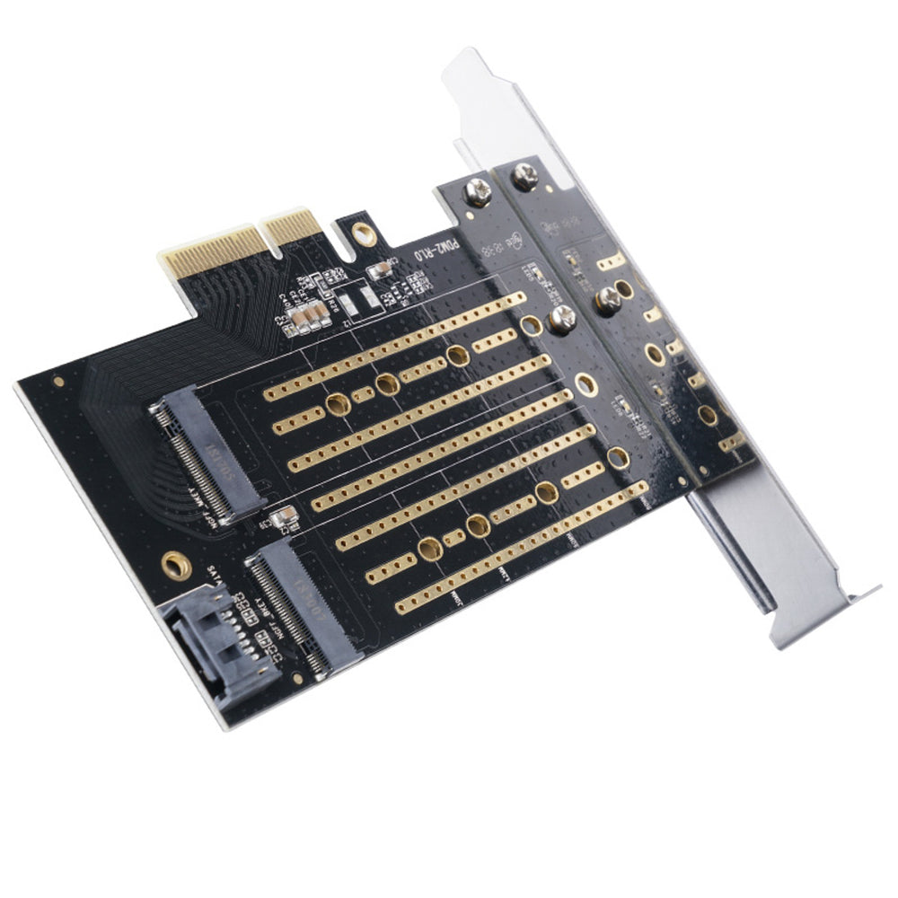 Orico PDM2 PCI-E 3.0 x4 Expansion Card for M.2 NVMe and SATA Drives - Black_3