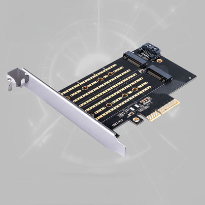 Orico PDM2 PCI-E 3.0 x4 Expansion Card for M.2 NVMe and SATA Drives - Black_5