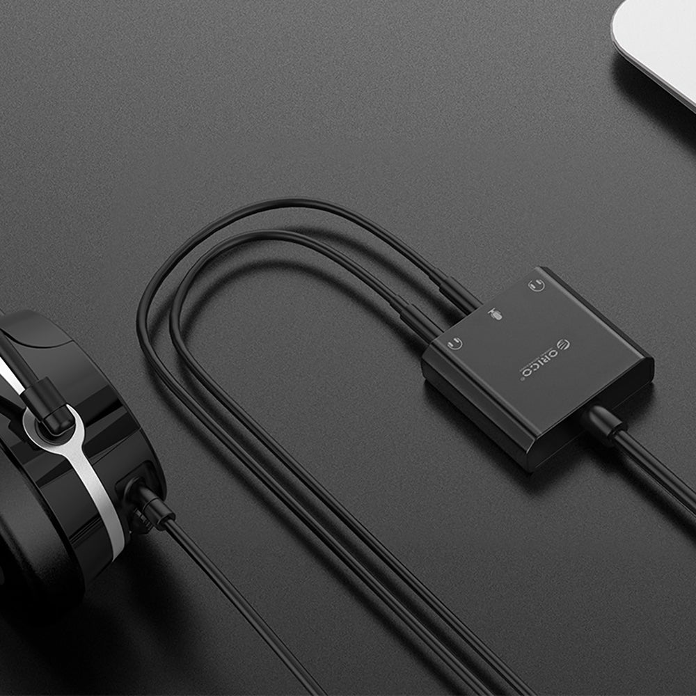 Orico SKT3 USB-A External Sound Card - Black_4