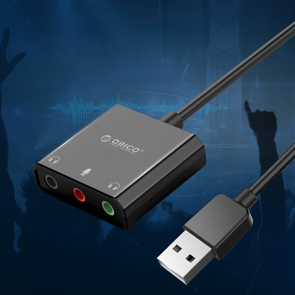 Orico SKT3 USB-A External Sound Card - Black_5