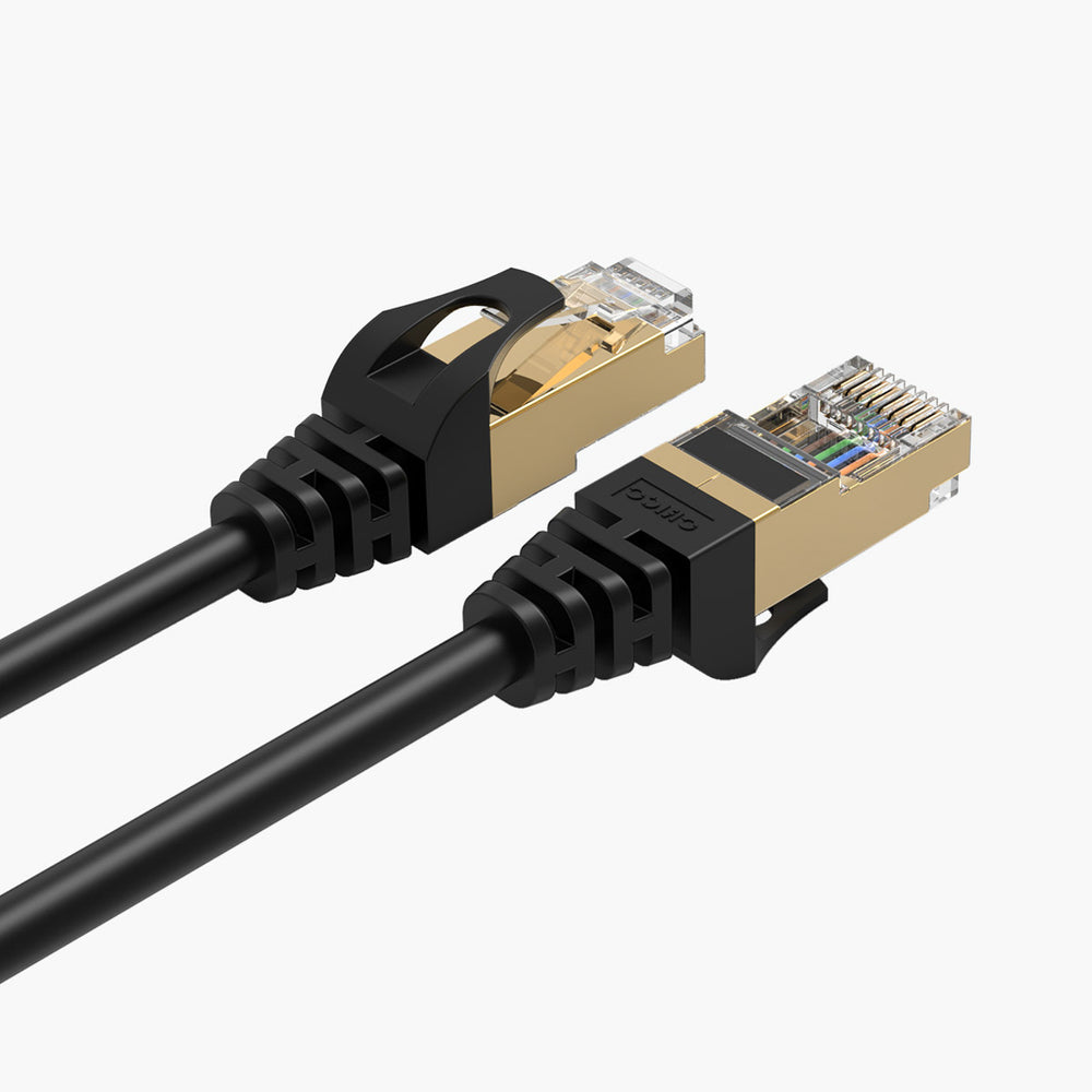Network Cable Orico PUG-C7, UTP, Cat7, 2m, Black _2