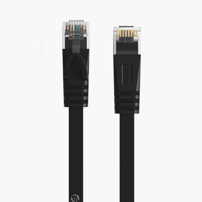 Orico PUG-C7B CAT7 10Gbps RJ45 Ethernet Network Cable Internet LAN Flat 8m - Black_1