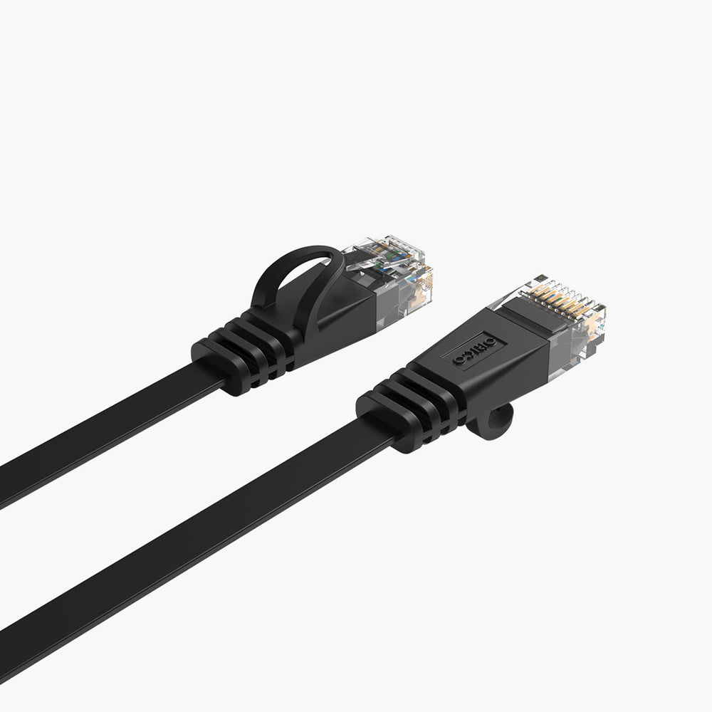 Orico PUG-C7B CAT7 10Gbps RJ45 Ethernet Network Cable Internet LAN Flat 8m - Black_3
