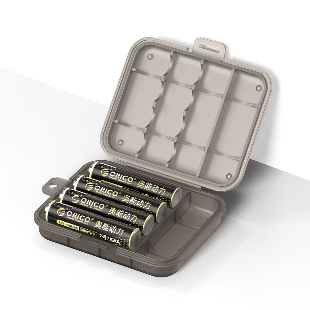 Orico Ener-G EG7C lithium battery 1.5V 500mWh AAA USB-C rechargeable battery with charging cable 4 pcs._8