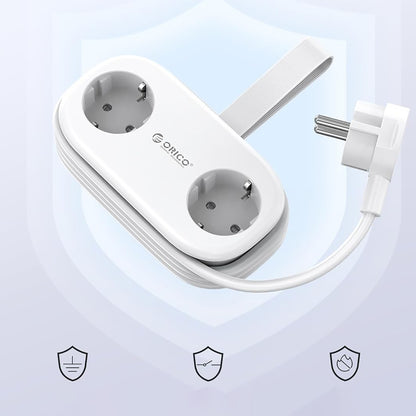 Power Strip Orico AP3, 2 x Schuko - 2 x USB-A - 2 x USB-C, White _3