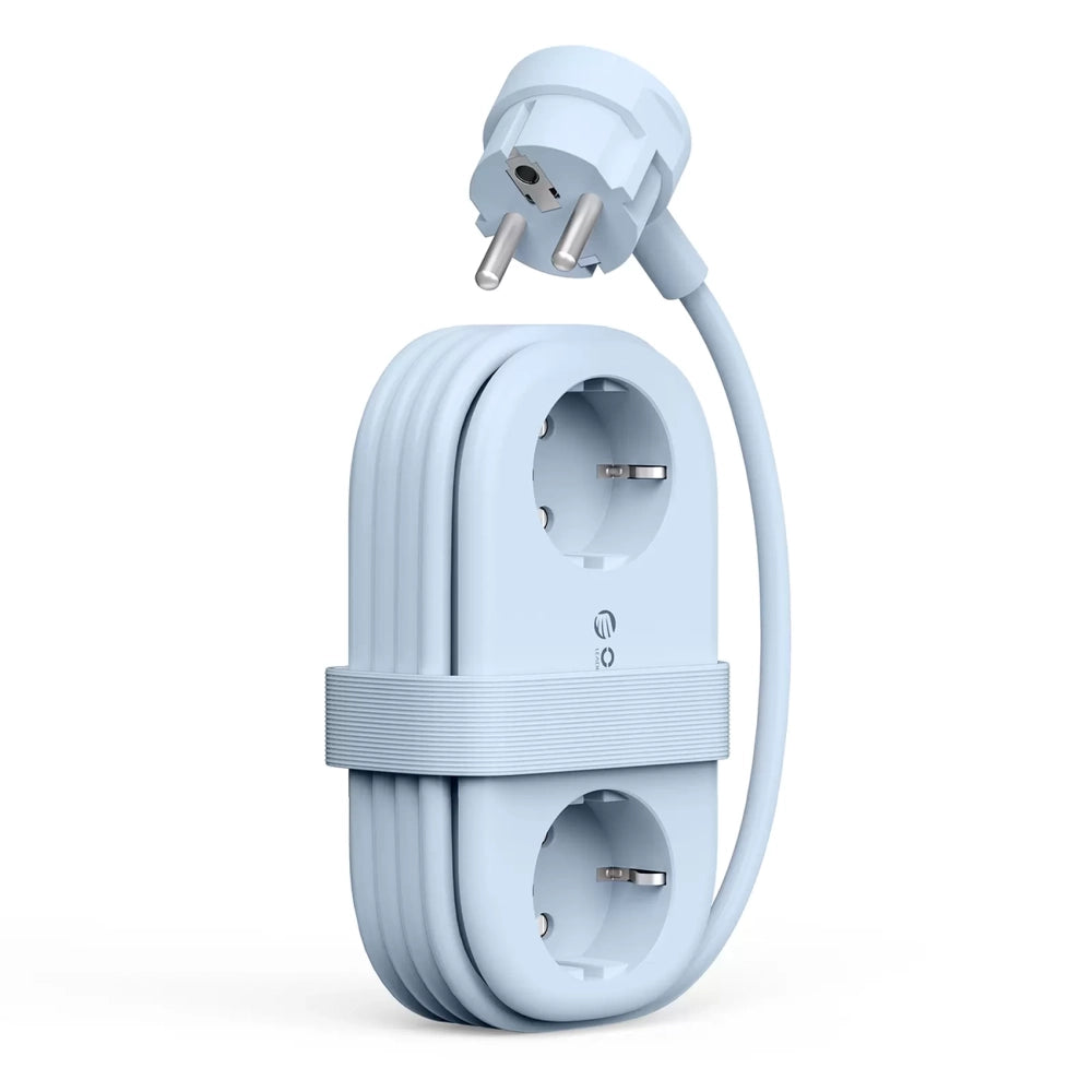 Orico AP3 65W GaN 6in1 Power Strip 2x AC + 2x USB-A + 2x USB-C - Blue_0