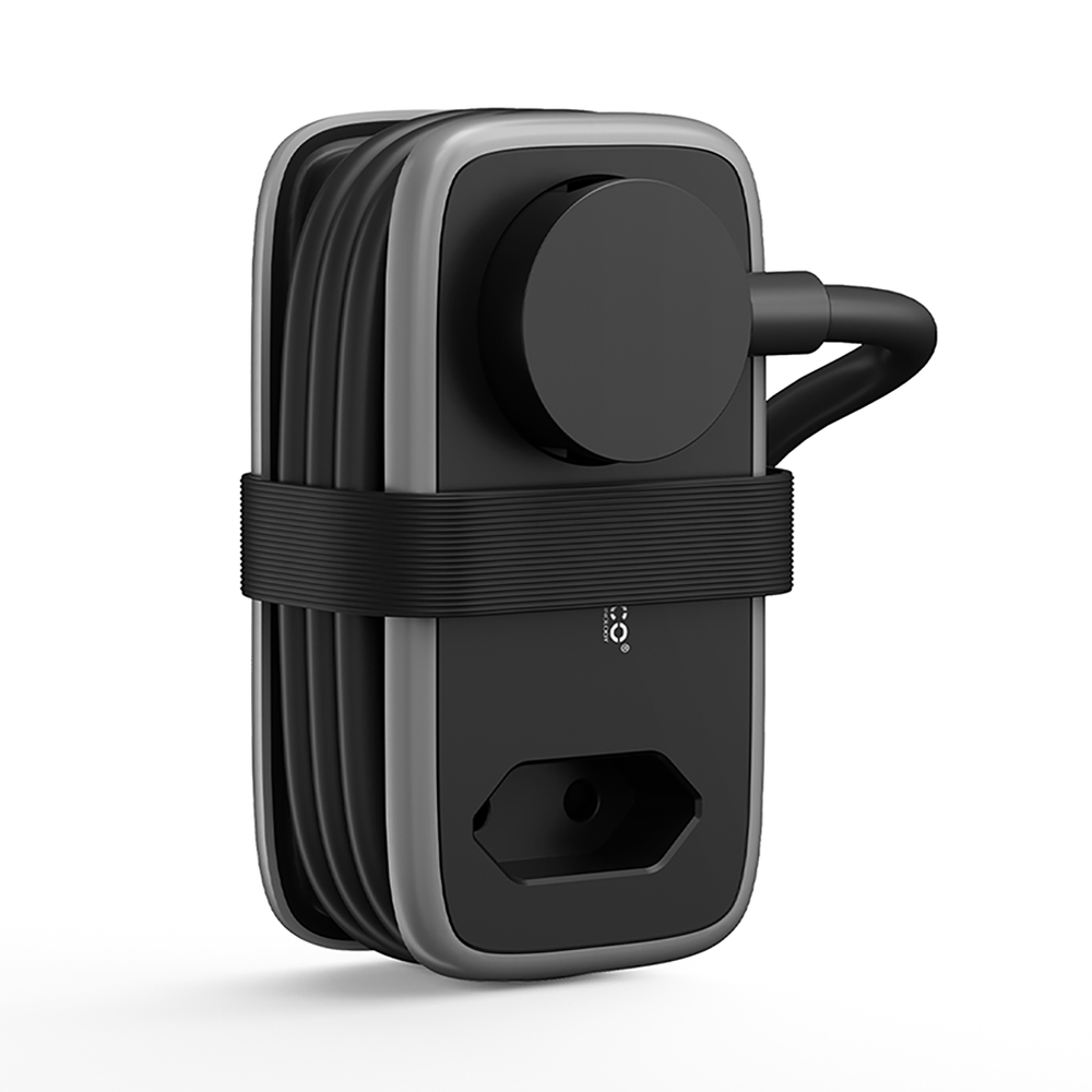 Orico APP 15.5W 5in1 Power Strip 2x AC + 2x USB-A + 1x USB-C - Black_0