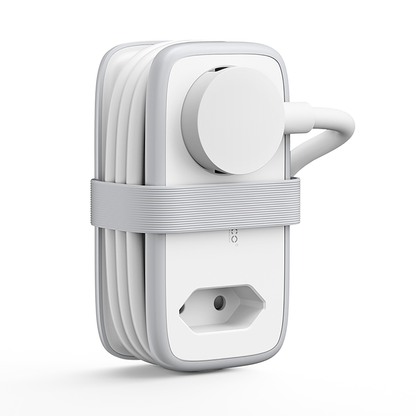 Orico APP 15.5W 5in1 Power Strip 2x AC + 2x USB-A + 1x USB-C - White_0