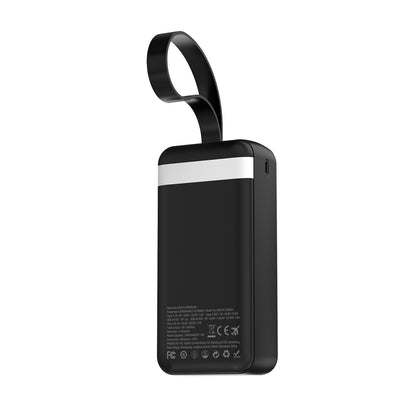 Wozinsky W8-W 30000 mAh 30W Powerbank 2x USB-A and USB-C with Flashlight - Black_3