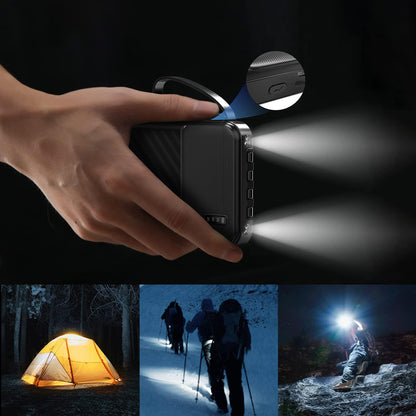 Wozinsky W11-B 10000mAh 10W Powerbank with Built-in Cables and Flashlight - Black_3