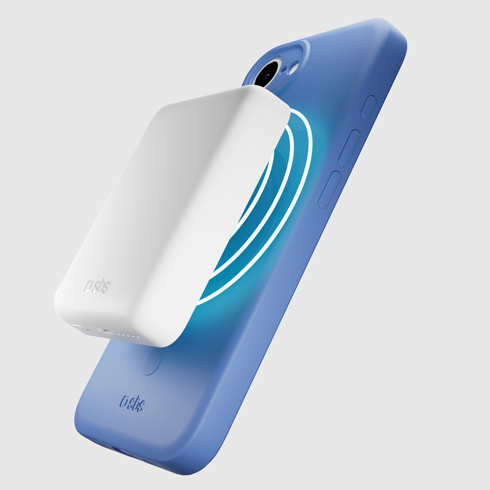 SBS Instinct Mag Case for iPhone 16e / 17e Compatible with MagSafe - Blue_8