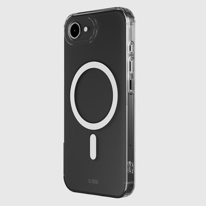 SBS Cover Light Mag Protective Case for iPhone 16e / 17e Compatible with MagSafe - Transparent_1