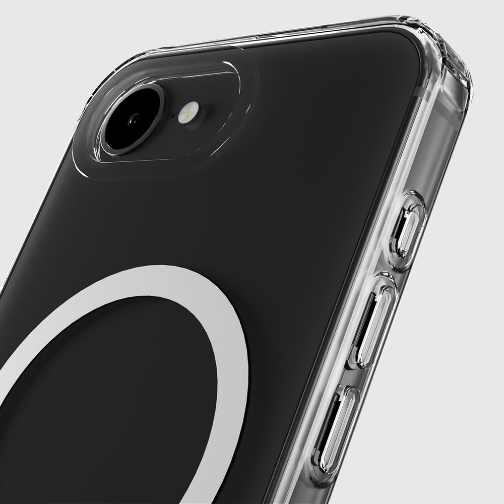 SBS Cover Light Mag Protective Case for iPhone 16e / 17e Compatible with MagSafe - Transparent_3