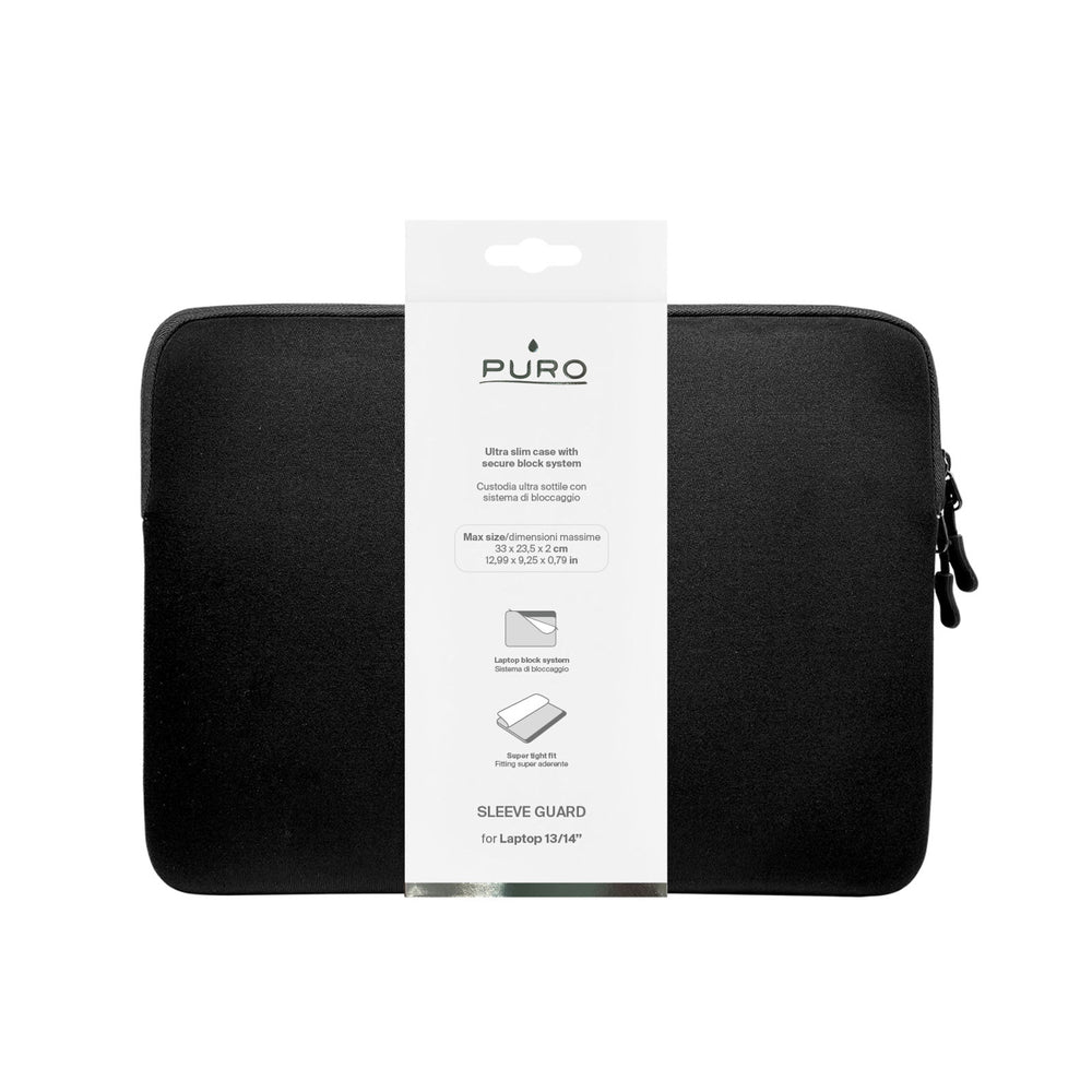 Puro Slim Guard 14" Laptop Bag - Black_1